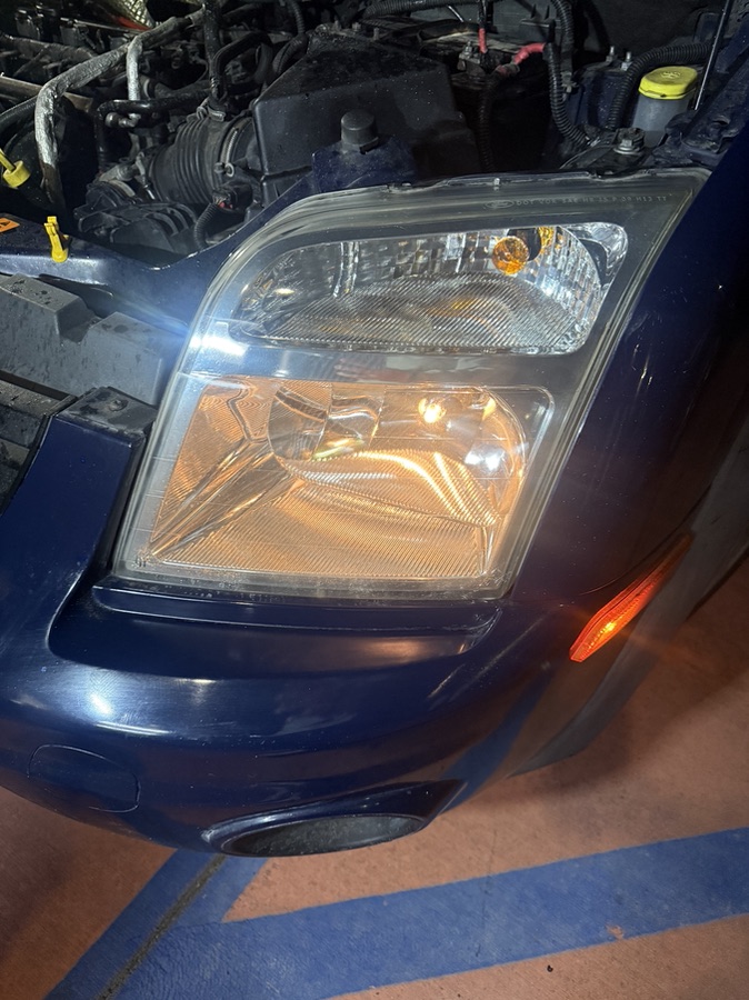 Clearer headlight after restoration